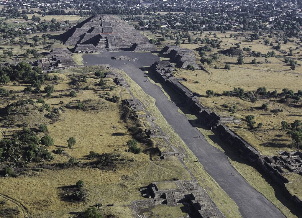 Teotihuacan Aztec Ruins near Mexico City